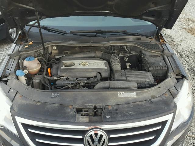 WVWHL73C49E551959 - 2009 VOLKSWAGEN CC LUXURY CHARCOAL photo 7