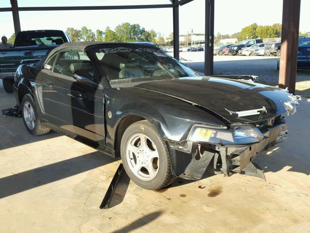 1FAFP44604F215091 - 2004 FORD MUSTANG BLACK photo 1