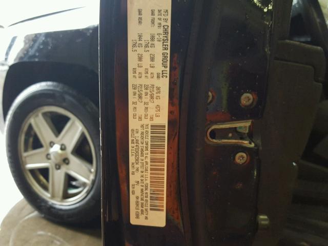 1J4NF4FB3AD629034 - 2010 JEEP COMPASS SP შავი ფოტო 10