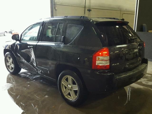 1J4NF4FB3AD629034 - 2010 JEEP COMPASS SP შავი ფოტო 3