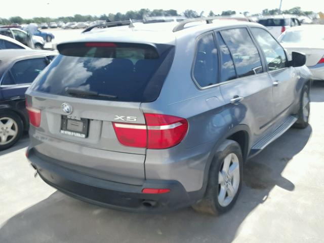 5UXFE43597L018045 - 2007 BMW X5 3.0I GRAY photo 4