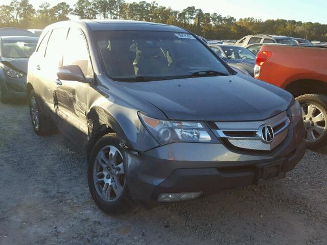 2HNYD28649H504131 - 2009 ACURA MDX TECHNO GRAY photo 1