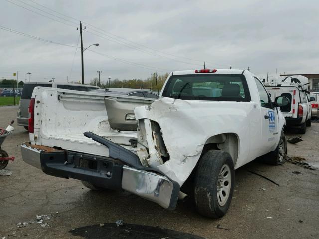 1GCEC14X08Z140891 - 2008 CHEVROLET SILVERADO WHITE photo 4