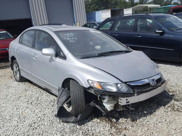 2HGFA1F96AH310669 - 2010 HONDA CIVIC EXL SILVER photo 1