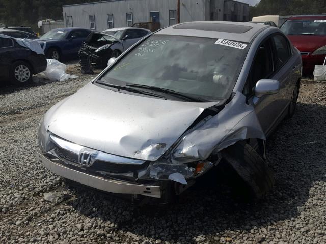 2HGFA1F96AH310669 - 2010 HONDA CIVIC EXL 银色 照片 2