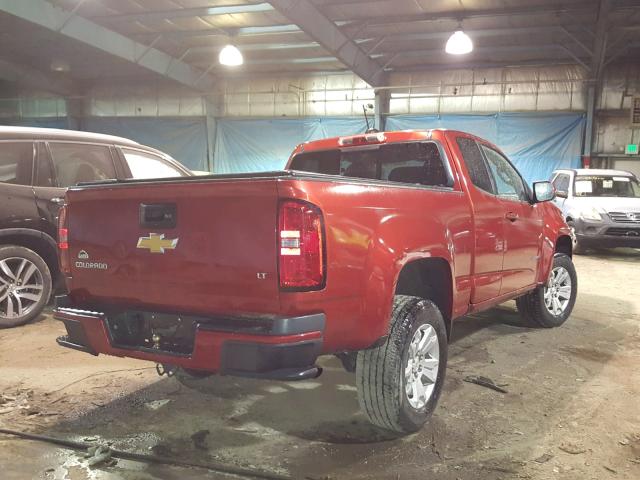 1GCHSCEA0G1202289 - 2016 CHEVROLET COLORADO L RED photo 4