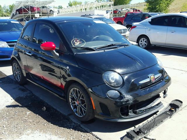 3C3CFFFH7FT676909 - 2015 FIAT 500 ABARTH BLACK photo 1