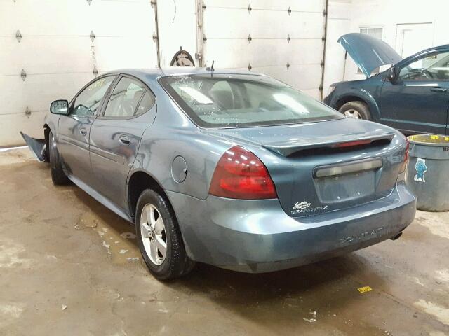 2G2WP552561176539 - 2006 PONTIAC GRAND PRIX BLUE photo 3