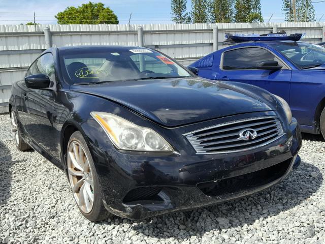 JNKCV64E29M602376 - 2009 INFINITI G37 BASE BLACK photo 1