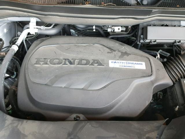 5FPYK3F58HB017022 - 2017 HONDA RIDGELINE GRAY photo 7