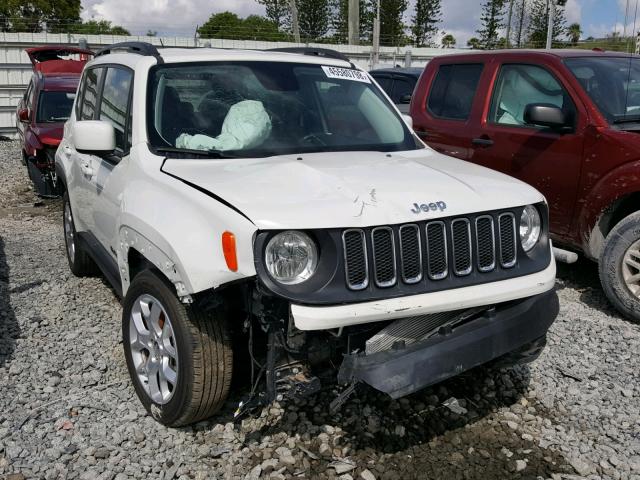 ZACCJABT2GPC50075 - 2016 JEEP RENEGADE L WHITE photo 1