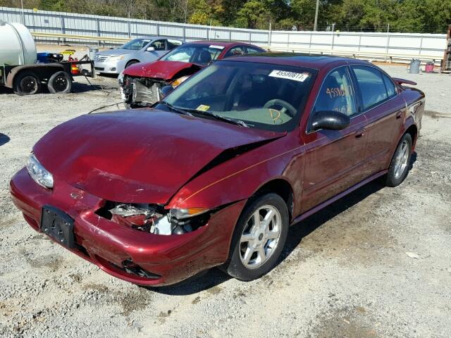 1G3NF52E83C209774 - 2003 OLDSMOBILE ALERO GLS 红色 照片 2