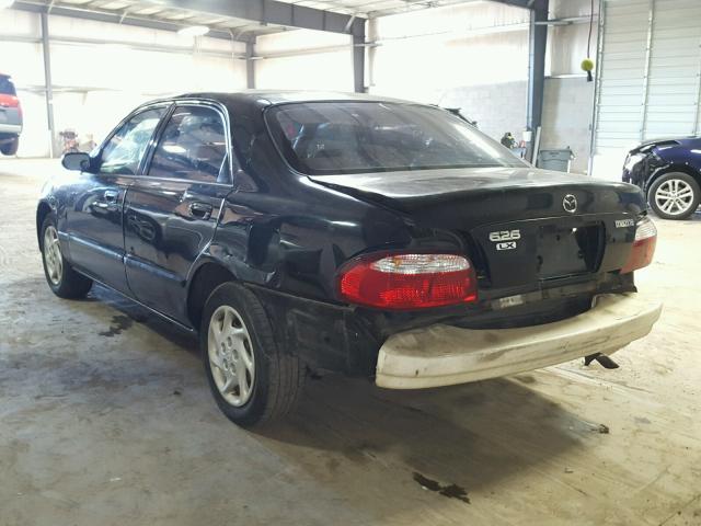 1YVGF22C1Y5172952 - 2000 MAZDA 626 ES BLACK photo 3