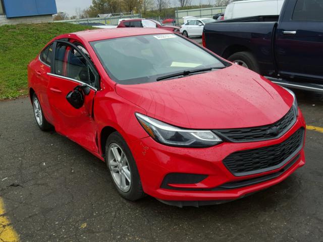 1G1BE5SM3G7270034 - 2016 CHEVROLET CRUZE RED photo 1