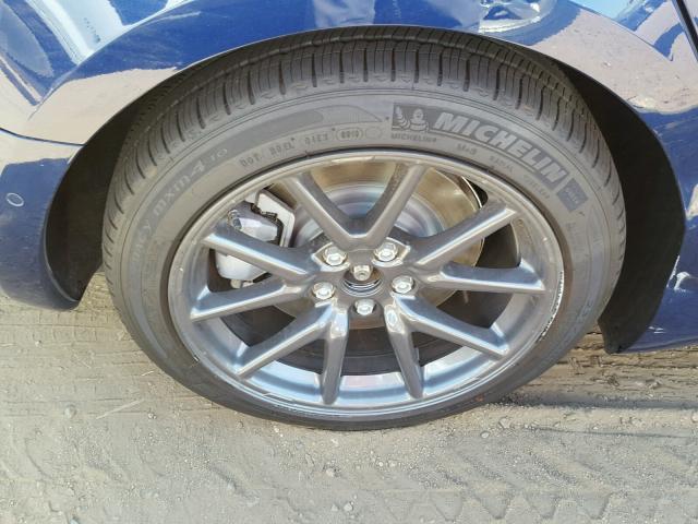 5YJ3E1EA1JF035042 - 2018 TESLA MODEL 3 ლურჯი ფოტო 9