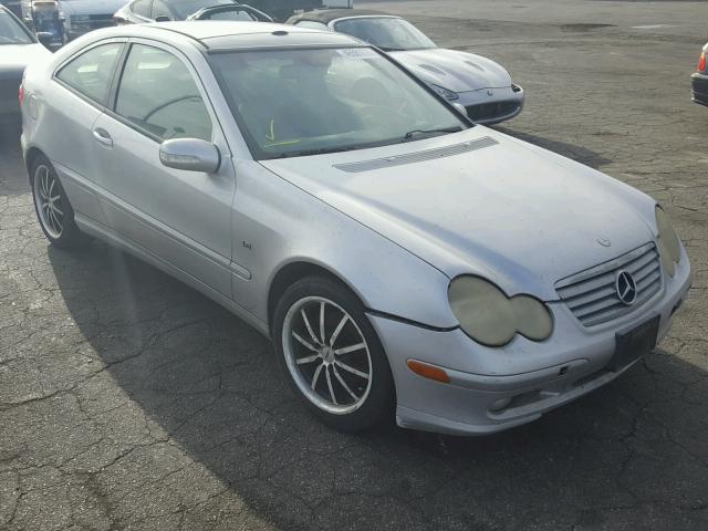 WDBRN40J53A465783 - 2003 MERCEDES-BENZ C 230K SPO SILVER photo 1