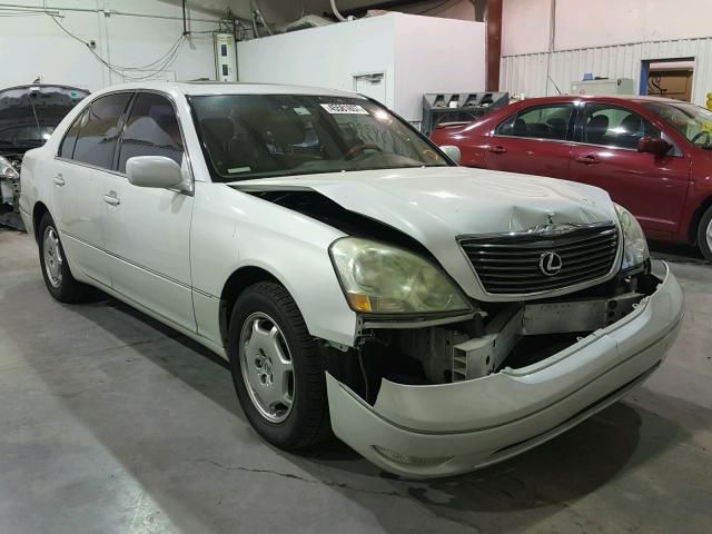 JTHBN30F320054099 - 2002 LEXUS LS 430 WHITE photo 1