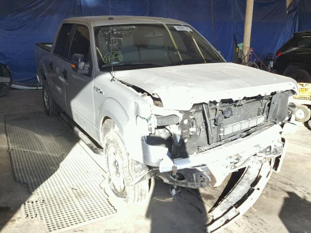 1FTEW1CM1EKF74854 - 2014 FORD F150 SUPER SILVER photo 1