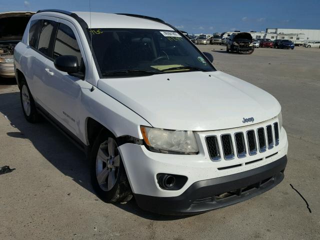 1J4NT1FB2BD240961 - 2011 JEEP COMPASS SP WHITE photo 1