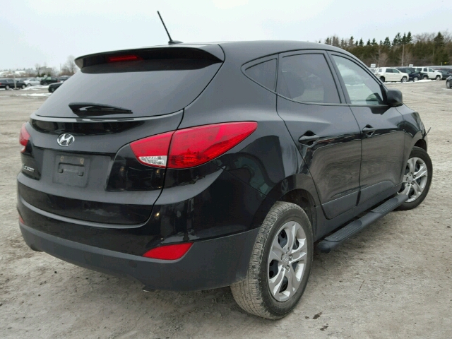 KM8JT3AF2EU889105 - 2014 HYUNDAI TUCSON GLS BLACK photo 4