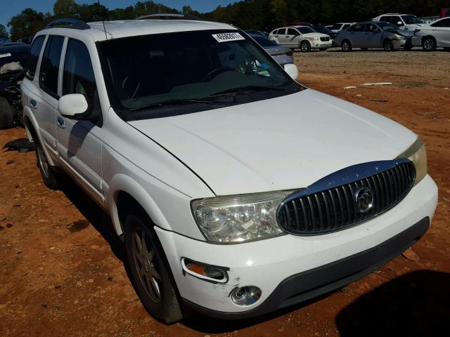 5GADT13S162156994 - 2006 BUICK RAINIER CX WHITE photo 1