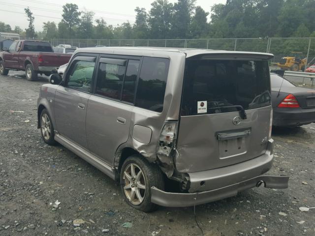 JTLKT324364093927 - 2006 TOYOTA SCION XB Күміс фото 3