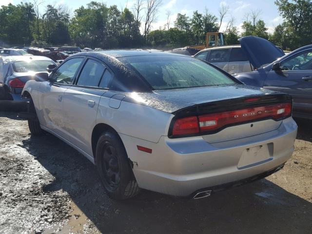 2B3CL1CT3BH574169 - 2011 DODGE CHARGER PO TWO TONE photo 3