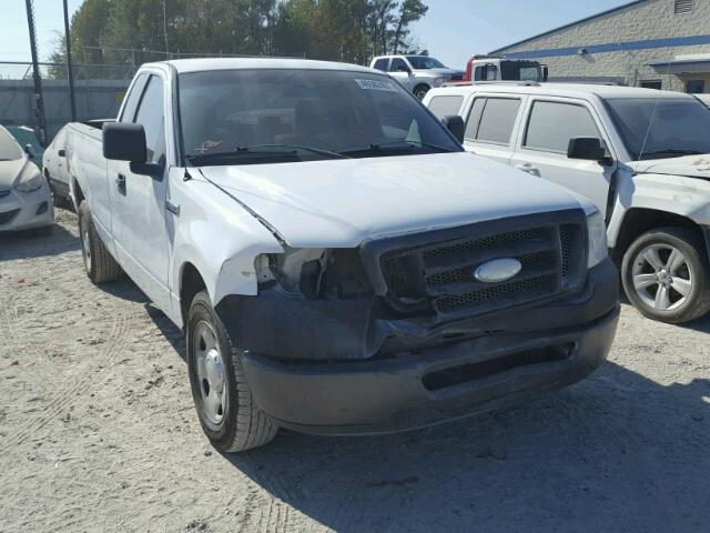 1FTRF12268KF05454 - 2008 FORD F150 WHITE photo 1