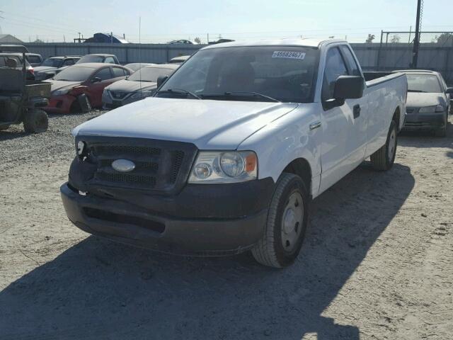 1FTRF12268KF05454 - 2008 FORD F150 WHITE photo 2