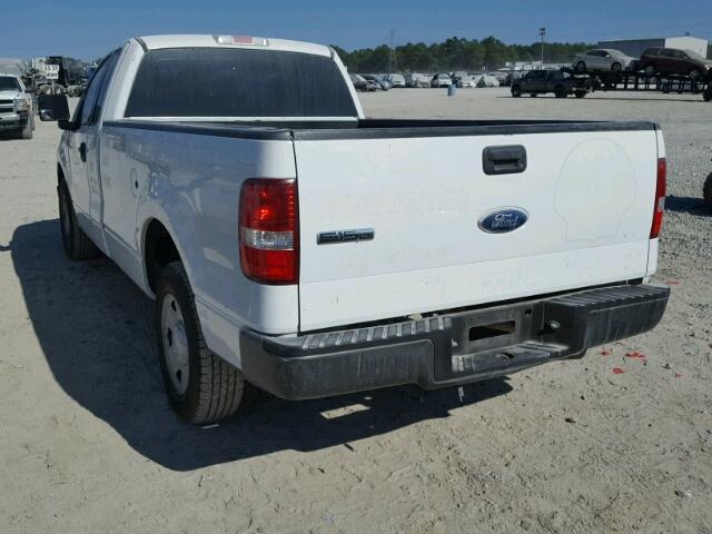 1FTRF12268KF05454 - 2008 FORD F150 WHITE photo 3