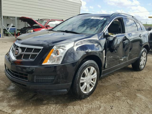 3GYFNGEY0AS619334 - 2010 CADILLAC SRX BLACK photo 2