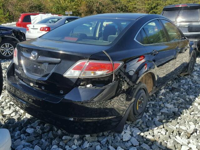 1YVHZ8BH9A5M26178 - 2010 MAZDA 6 I BLACK photo 4