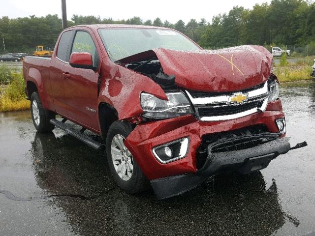 1GCHTCEN5J1138905 - 2018 CHEVROLET COLORADO L RED photo 1