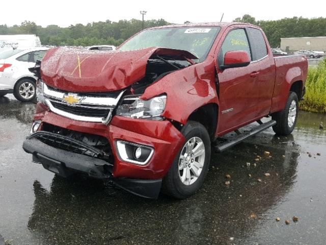1GCHTCEN5J1138905 - 2018 CHEVROLET COLORADO L RED photo 2