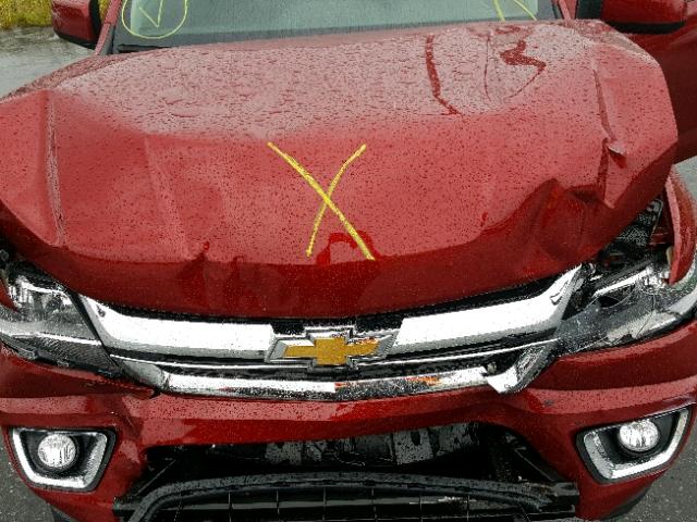 1GCHTCEN5J1138905 - 2018 CHEVROLET COLORADO L RED photo 7