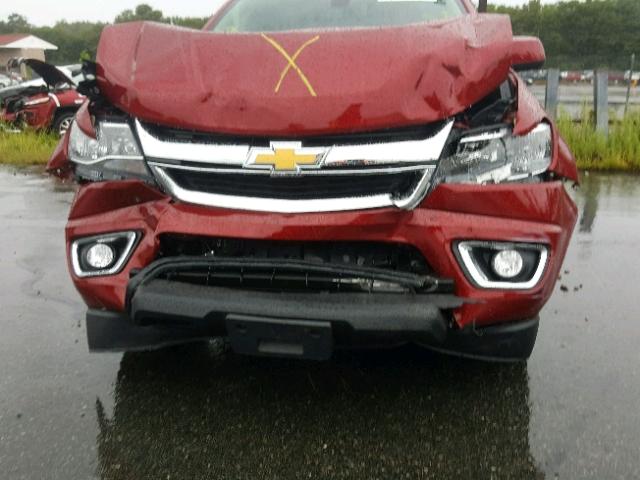 1GCHTCEN5J1138905 - 2018 CHEVROLET COLORADO L RED photo 9