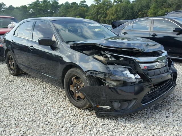 3FAHP0HAXBR274701 - 2011 FORD FUSION BLACK photo 1