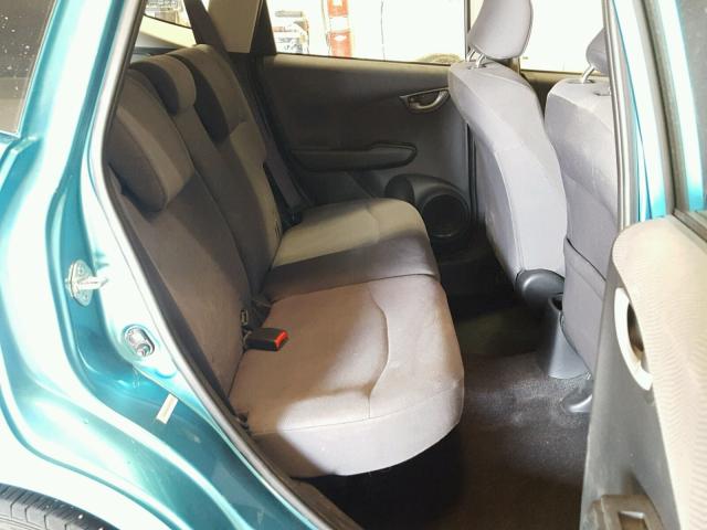 JHMGE8H31DC058053 - 2013 HONDA FIT Turquesa foto 6