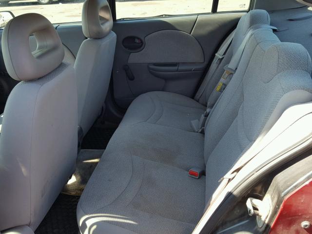 1G8AG52F24Z189731 - 2004 SATURN ION LEVEL RED photo 6