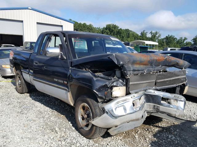 3B7HC13Z0TM116116 - 1996 DODGE RAM 1500 BLACK photo 1