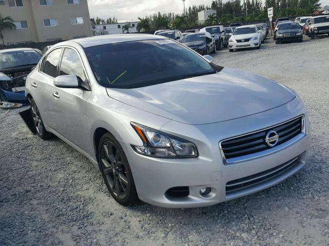 1N4AA5AP7EC914798 - 2014 NISSAN MAXIMA SILVER photo 1