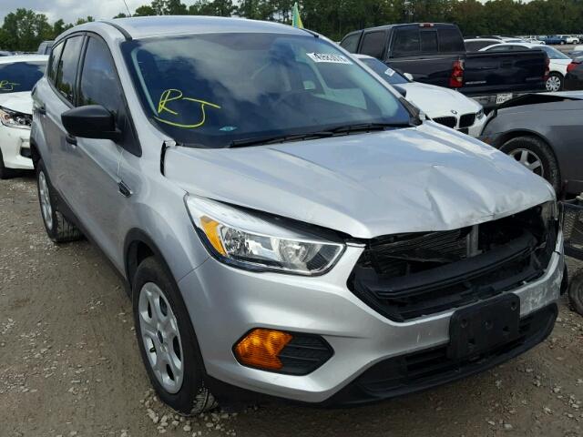 1FMCU0F78HUE15542 - 2017 FORD ESCAPE S SILVER photo 1