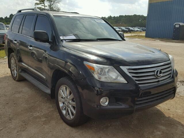 JTJHY00W594021834 - 2009 LEXUS LX 570 BLACK photo 1