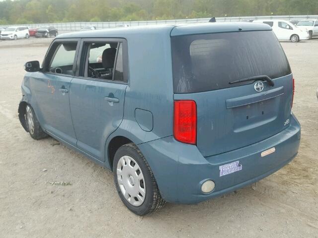 JTLKE50E391096429 - 2009 TOYOTA SCION XB BLUE photo 3