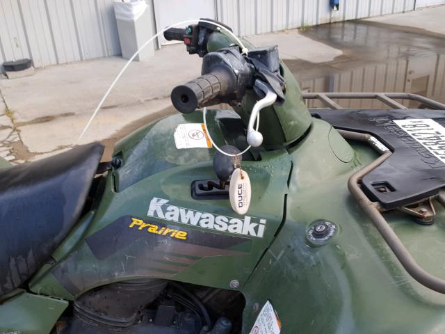 JKAVFEA192B523981 - 2002 KAWASAKI KVF650 A GREEN photo 5