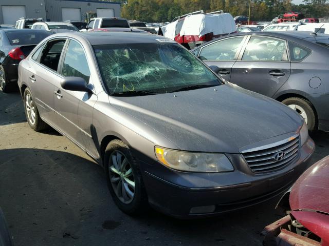 KMHFC46F76A101541 - 2006 HYUNDAI AZERA GRAY photo 1