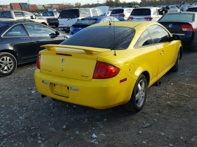 1G2AS18H897110964 - 2009 PONTIAC G5 YELLOW photo 4