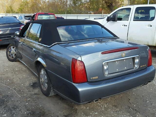 1G6KD54Y84U237167 - 2004 CADILLAC DEVILLE GRAY photo 3