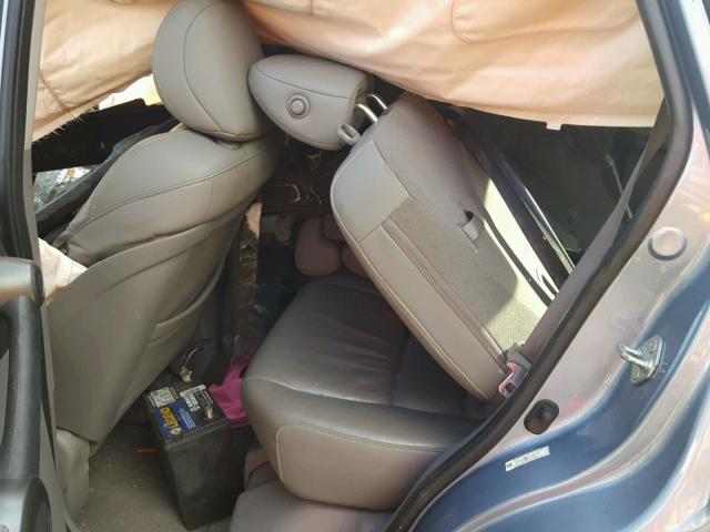 5J6RE4H76BL098190 - 2011 HONDA CR-V EXL 蓝色 照片 6