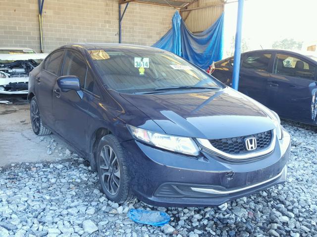 19XFB2F82FE004130 - 2015 HONDA CIVIC EX BLACK photo 1